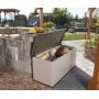 Lifetime 60012 Extra Large Deck Box, 130 Gallon, Desert Sand/Brown