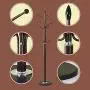 MEIDUO Creative Iron Coat Rack Free Standing, Tree Shaped Entryway Hats & Clothes Hanger with Multiple Hooks and Round Marble Base, Easy Assembly, Brown MEIDUO Creative Iron Coat Rack Free Standing, Tree Shaped Entryway Hats & Clothes Hanger with Multiple Hooks and Round Marble Base, Easy Assembly, Brown