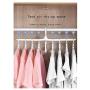 MIncYB Hanger 8 in 1, Non-Slip Foldable rotatable Telescopic Hanger, Wet and Dry Shirt Hanger(White)