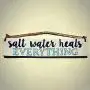 Salt Water Heals Everything Wood Sign - Rustic Wall Decor With Rope Hanger - Beach Decor for Home Salt Water Heals Everything Wood Sign - Rustic Wall Decor With Rope Hanger - Beach Decor for Home