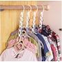 10Pcs Magic Hanger for Clothes Hangers Space Saver Wardrobes Clothes Organizer Storage Multifunction Closet Clothing Hook 10Pcs Magic Hanger for Clothes Hangers Space Saver Wardrobes Clothes Organizer Storage Multifunction Closet Clothing Hook