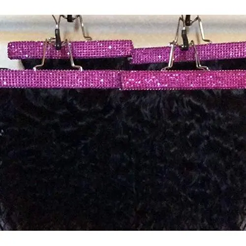 Purple Hair Extension Hangers (set of 10)
