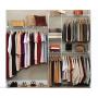 Closet Organizer Shelves System Kit Shelf Rack Clothes Storage Wardrobe Hanger