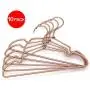 Koobay 10ps/lot 12&quot Matt non-slip Copper Gold Aluminium Children Top Clothes Hangers for Closet Organization W Notches Satin Matt (Kid)