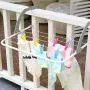 Xigeapg Portable Foldable Drying Rack Clothes Punch Free Hanger Winter Heating Radiator Balcony Clothes Hanger 52X16X34.5Cm