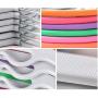 HMLifestyle-Heavy Duty Extra Wide Plastic Clothes Hangers Velvet Non-Slip Durable Adult Clothes Thin Hangers for Pants,Skirt(Set Of 10) (Gray) HMLifestyle-Heavy Duty Extra Wide Plastic Clothes Hangers Velvet Non-Slip Durable Adult Clothes Thin Hangers for Pants,Skirt(Set Of 10) (Gray)