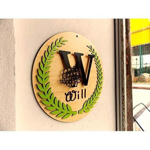 Monogram,Wooden Letters,Wall Letters,Last Name Sign,Door Hanger,Monogram Wreath,Wooden Monogram,Wall Art,Room Decoration,Nursery,Wall hanger