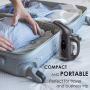 Steamer For Clothes Travel Size Elita Pro Compact Design, Heats up in 45 Seconds, Dry Steam, Handheld Garment Wrinkle Remover, Powerful, Portable Mini Steam Iron Clothing and Fabric