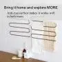 JS HANGER Multi Purpose Pants Hangers, S-Style 5 Layer Cascading Hangers for Space Saving Clothes Organizer Slack Trousers Hanger Stainless Steel 3 Pack JS HANGER Multi Purpose Pants Hangers, S-Style 5 Layer Cascading Hangers for Space Saving Clothes Organizer Slack Trousers Hanger Stainless Steel 3 Pack