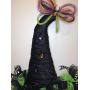 Halloween Door Hanger, Witch Door Hanger, Halloween Wreath, Front Door Decor,