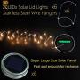 Aobik Solar Mason Jar Lid Lights, 6 Pack 30 Led String Fairy Star Firefly Jar Lids Lights,6 Hangers Included(Jars Not Included), Best for Mason Jar Decor,Patio Garden Decor Solar Laterns Table Lights