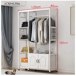 WYQSZ Bedroom Coat Rack, Floor Simple Hanger, Simple Modern Clothes Rack, Shelf Hall Coat Rack (Size : B)