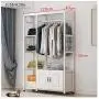 WYQSZ Bedroom Coat Rack, Floor Simple Hanger, Simple Modern Clothes Rack, Shelf Hall Coat Rack (Size : B)