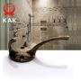 BIG-DEAL_5pcs/lot Zinc Alloy Bronze Clothes Hangers Wall Hooks Coat Bag Hat Hanging Hooks Bathroom Kitchen Anitque Racks with Screws - (Color:116 Red Bronze)