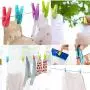 Honbay 30PCS Clothespins Clothing Clips Pegs With a Basket Durable Windproof Clothes Pins for Clothesline Hangers