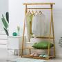 Y.H.Valuable Coat Racks Simple Coat Rack Clothes Stand Hanger Hall Hanging Rod Bedroom Hat Handbag Clothes Tree Floor Hanger Entryway Furniture (Color : 110cm)