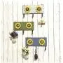 MOCOHANA Sunflower Hook for Wall Coat Hook Rack 3 Hooks Vintage Hangers for Clothes Sunflower Hanger Home Hook Coat and Hat Rack MOCOHANA Sunflower Hook for Wall Coat Hook Rack 3 Hooks Vintage Hangers for Clothes Sunflower Hanger Home Hook Coat and Hat Rack