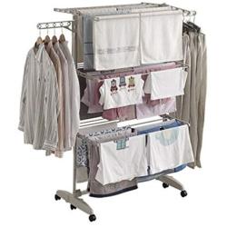 Drying Hanger Laundry Folding 3 Layers Clothes Hanger Rack Washing Clotheslines