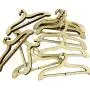 Jili Online 10 Pieces Wooden Clothes Hanger Woodware Ornaments Bunting Crafts Embellishments DIY 2.5cm