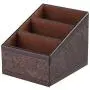 Retro PU Leather Storage Boxes Container Case Flower Pattern Remote Controls Holder Home Decoration Office Supplies Retro PU Leather Storage Boxes Container Case Flower Pattern Remote Controls Holder Home Decoration Office Supplies