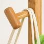 CHAOYANG Coat rack, living room bedroom simple solid wood floor coat rack simple modern clothes hanger. (Color : B)