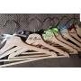 Wedding Dress Hangers - Personalized Wedding Hanger with Bow