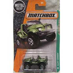 Matchbox 2016 MBX Explorers Cliff Hanger Jeep 124/125, Green