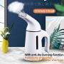 bnowi Portable Handheld Steamer for Clothes Mini Steamer Iron Travel Steamer Garment Fabric Steamer Water Leaking Proof & Auto-Power Off Protecting 40s Fast Heating (White) bnowi Portable Handheld Steamer for Clothes Mini Steamer Iron Travel Steamer Garment Fabric Steamer Water Leaking Proof & Auto-Power Off Protecting 40s Fast Heating (White)