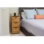 BIRDROCK HOME Storage Tower - Made of Natural Bamboo - Lightweight for Easy Transport - Fully Assembled