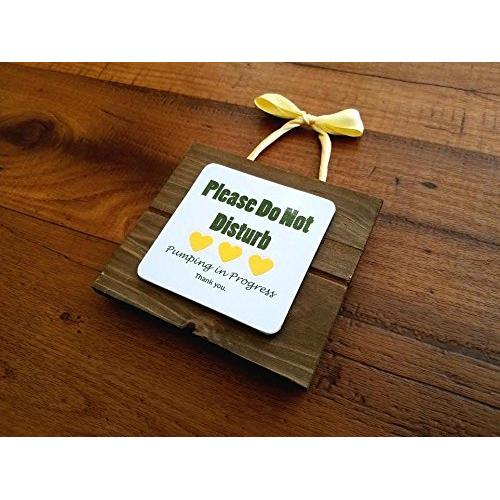 Custom Handmade Nursing / Pumping Do Not Disturb Door Sign / Hanger