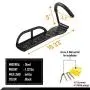 Hanging Bike Rack Wall Mount with Anti Dirt Tire Cover, Heavy Duty Bike Stand for Garage Storage Shed Shelving Hanger Hook, Holds Up to 66 lbs for Mountain Bike Road Bike BMX Bikes, Screws Included Hanging Bike Rack Wall Mount with Anti Dirt Tire Cover, Heavy Duty Bike Stand for Garage Storage Shed Shelving Hanger Hook, Holds Up to 66 lbs for Mountain Bike Road Bike BMX Bikes, Screws Included