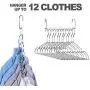 Titan Mall Space Saving Hangers 12 Pack Clothes Hangers for Clothes Hangers Space Saving Wardrobe Clothing Hanger Organizer, Updated Closet Space Saver Hangers Titan Mall Space Saving Hangers 12 Pack Clothes Hangers for Clothes Hangers Space Saving Wardrobe Clothing Hanger Organizer, Updated Closet Space Saver Hangers