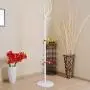 AIDELAI Coat Rack Coat Rack Floor-Standing Coat Rack Hangers Hook Up Clothes Hat Bags Storage Bedroom Office Vertical Metal White