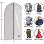 Perfect Garment Bags for Suits - Dress Suit Bag Set for Easy Storage or Travel