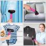 Dyvio Garment Steamer, Professional Clothes Steamer Heavy Duty Powerful Fabric Steamer, 4 Adjustable Steam Settings with 1.8 L Visible Water Tank Fabric Brush & Garment Hanger, Perfect for Household…