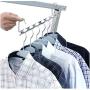 10Pcs Clothes Hanger for Cascade Wardrobe Organizer Closet Wardrobe Rack Space Saver Storage Metal