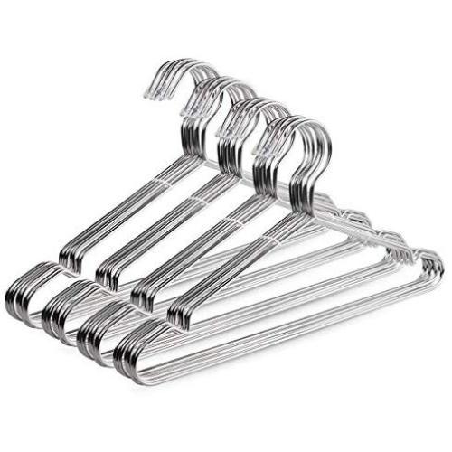 Wire Hangers,40 Pack Stainless Steel Strong Metal Clothes Hangers 16.5 Inch by FULITY Wire Hangers,40 Pack Stainless Steel Strong Metal Clothes Hangers 16.5 Inch by FULITY