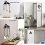 Cxjff Black Metal Wall-Mounted Coat Hooks Key Holder, Clothes Coat Hat Decorative Wall Hooks Robe Hanger, Cat Design 5-Hooks Rack (Size : 32 ×24 cm) Cxjff Black Metal Wall-Mounted Coat Hooks Key Holder, Clothes Coat Hat Decorative Wall Hooks Robe Hanger, Cat Design 5-Hooks Rack (Size : 32 ×24 cm)