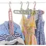 10pcs Random Color Multi-Port Support Circle Clothes Hanger Clothes Drying Racks Multifunction Plastic Scarf Clothes Hanger Hangers Storage Rack 10pcs Random Color Multi-Port Support Circle Clothes Hanger Clothes Drying Racks Multifunction Plastic Scarf Clothes Hanger Hangers Storage Rack