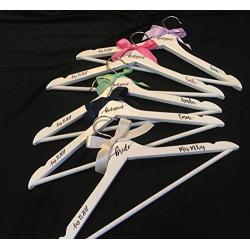 Wedding Hanger, Bridesmaid gift hanger, Personalized, Custom, Name Hanger gift, bridal party gift