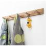 2pcs Random Color Simple Style Bedroom Furniture Wall Hanger Bamboo Coat Rack Clothes Hanging Hooks Living Room Coat Hanger Wall Hook