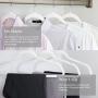 MIZGI Premium Velvet Hangers (Pack of 50) Heavyduty - Non Slip - Velvet Suit Hangers White - Chrome Hooks,Space Saving Clothes Hangers (White) MIZGI Premium Velvet Hangers (Pack of 50) Heavyduty - Non Slip - Velvet Suit Hangers White - Chrome Hooks,Space Saving Clothes Hangers (White)