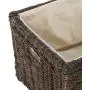 happimess Elijah 30" Wicker Storage Trunk, Brown happimess Elijah 30" Wicker Storage Trunk, Brown