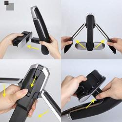 HAKRT Hanger Fashion Car Coat Hanger ABS+Metal Suit Slip Jacket Auto Back Seat Clip Holder Hanger for Clothes Bag in Car