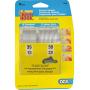 OOK by Hillman 591818 Monkey Hook and Gorilla Hook Drywall Picture Hanger Variety Combo Pack, 30-Pack