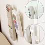 2Set(4Pcs) Sticky Hook Set TV Air Conditioner Remote Control Key Practical Wall Storage Plastic Hooks Holder Strong Hanger