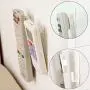 2Set(4Pcs) Sticky Hook Set TV Air Conditioner Remote Control Key Practical Wall Storage Plastic Hooks Holder Strong Hanger