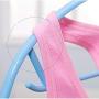 MGMDIAN Wet and Dry semi-Circular Hanger/Rotating Plastic Drying Rack/Non-Slip Non-Marking Clothes Hanging [5/10 Pack] Household Standard Hanger (Color : 6, Quantity : 5)