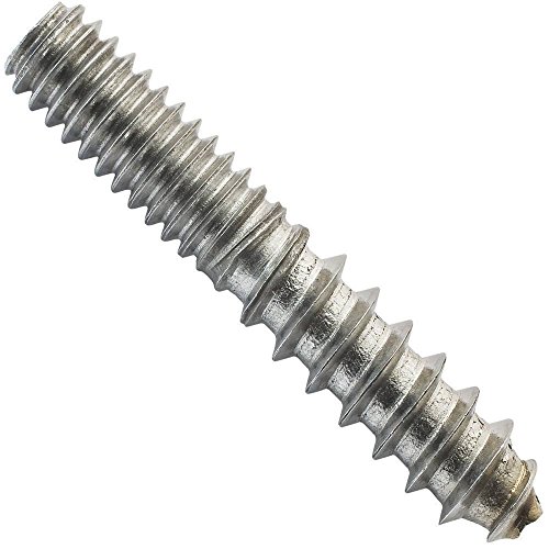 1/4" -20 x 3" Hanger Bolts, 8 pack