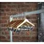 NAHANCO MINI8RC Mini Wooden Top Hanger with Clips, 8" (Pack of 100) NAHANCO MINI8RC Mini Wooden Top Hanger with Clips, 8" (Pack of 100)